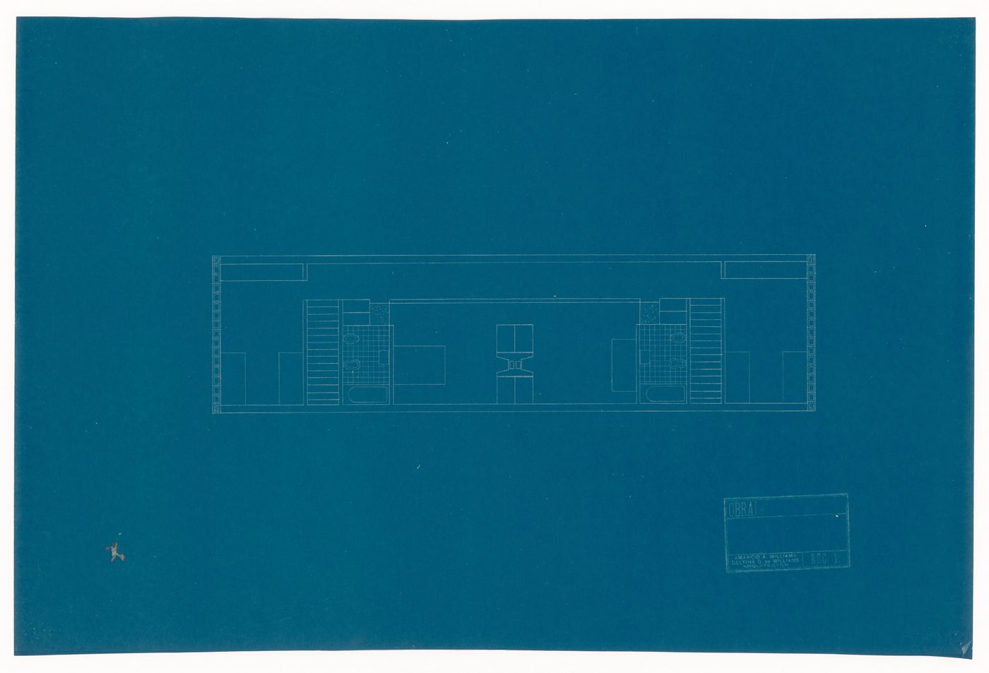 Floor plan for Casa en el campo, Partido de General Pueyrredón, Argentina