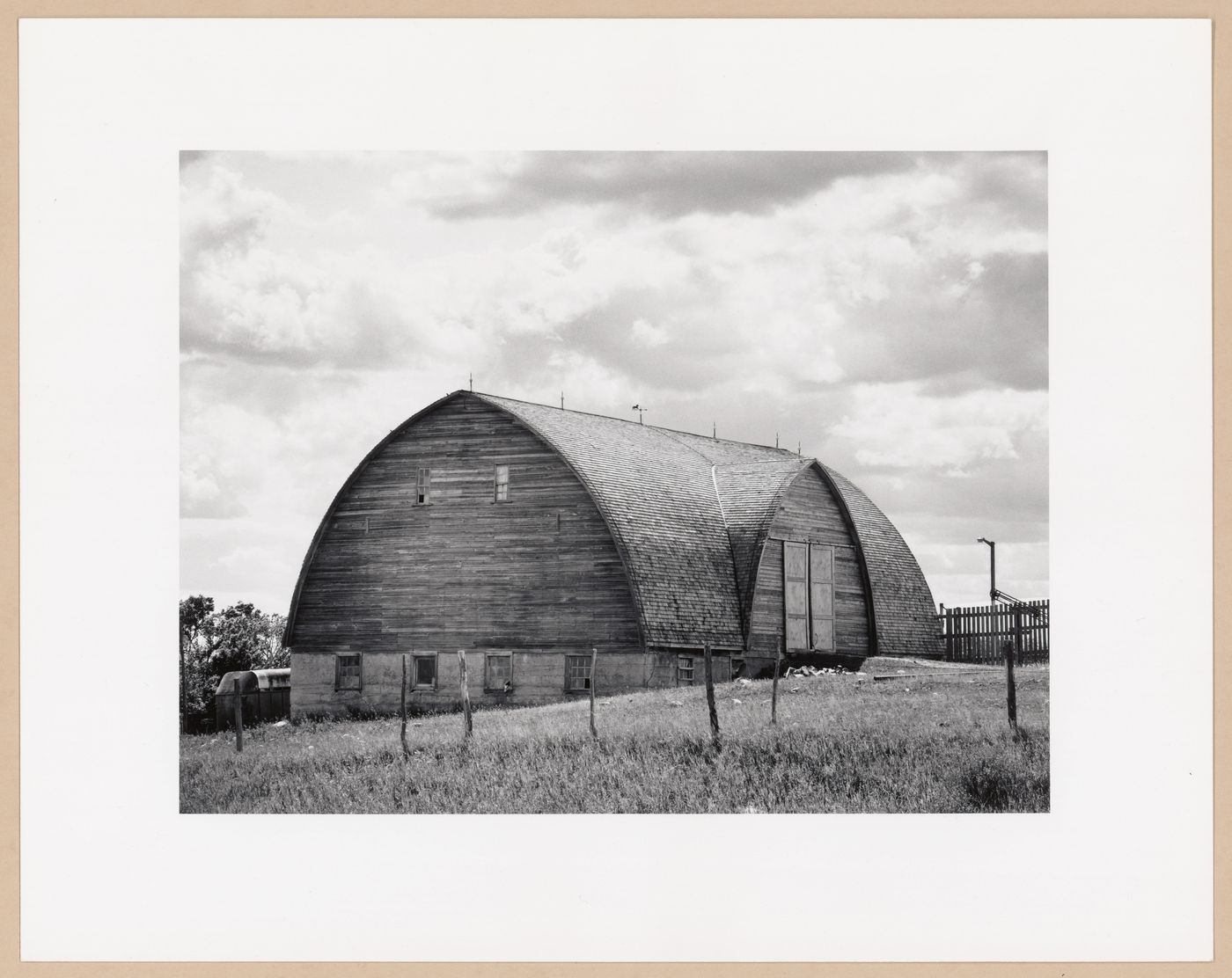 Barn, Hwy. 9, Carlyle, Saskatchewan, from the series The Forms of Canadian Industrial Architecture