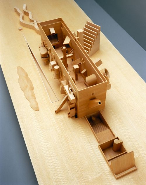 Model for Cathedral (from the series "Pewter Wings, Golden Horns, Stone Veils")