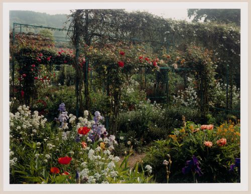 The pergolas in the Spring, Monet Gardens, Giverny, France