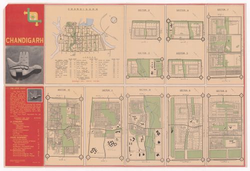 Map of Chandigarh, India