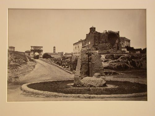 Voie Lacree ?, Arch of Titus, Temple of Venus, Rome, Italy