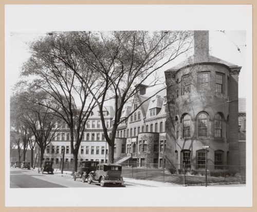 View of the principal façade of the Children's Hospital, St. Antoine and Farnsworth Streets, Farmington, Michigan