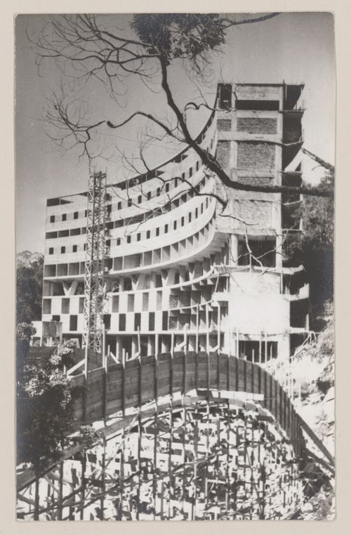 View of Gávea housing project, under construction, Rio de Janeiro, Brazil
