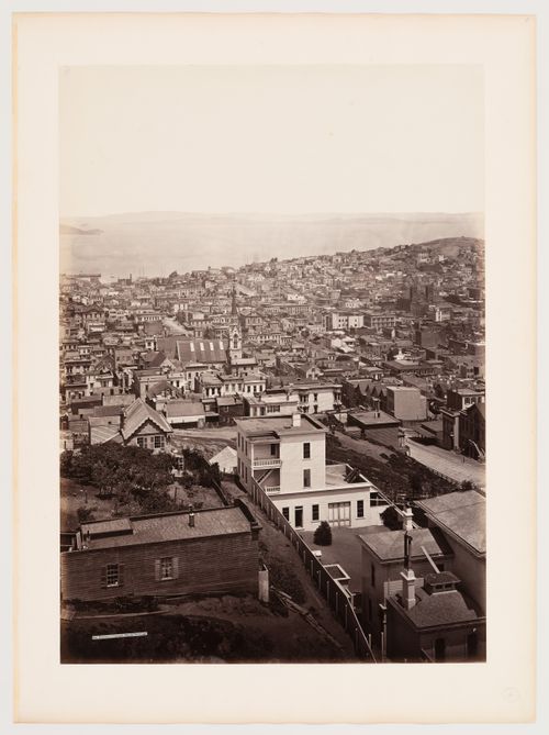 Section 6 of 13 of Panorama of San Francisco from California Street Hill, San Francisco, California