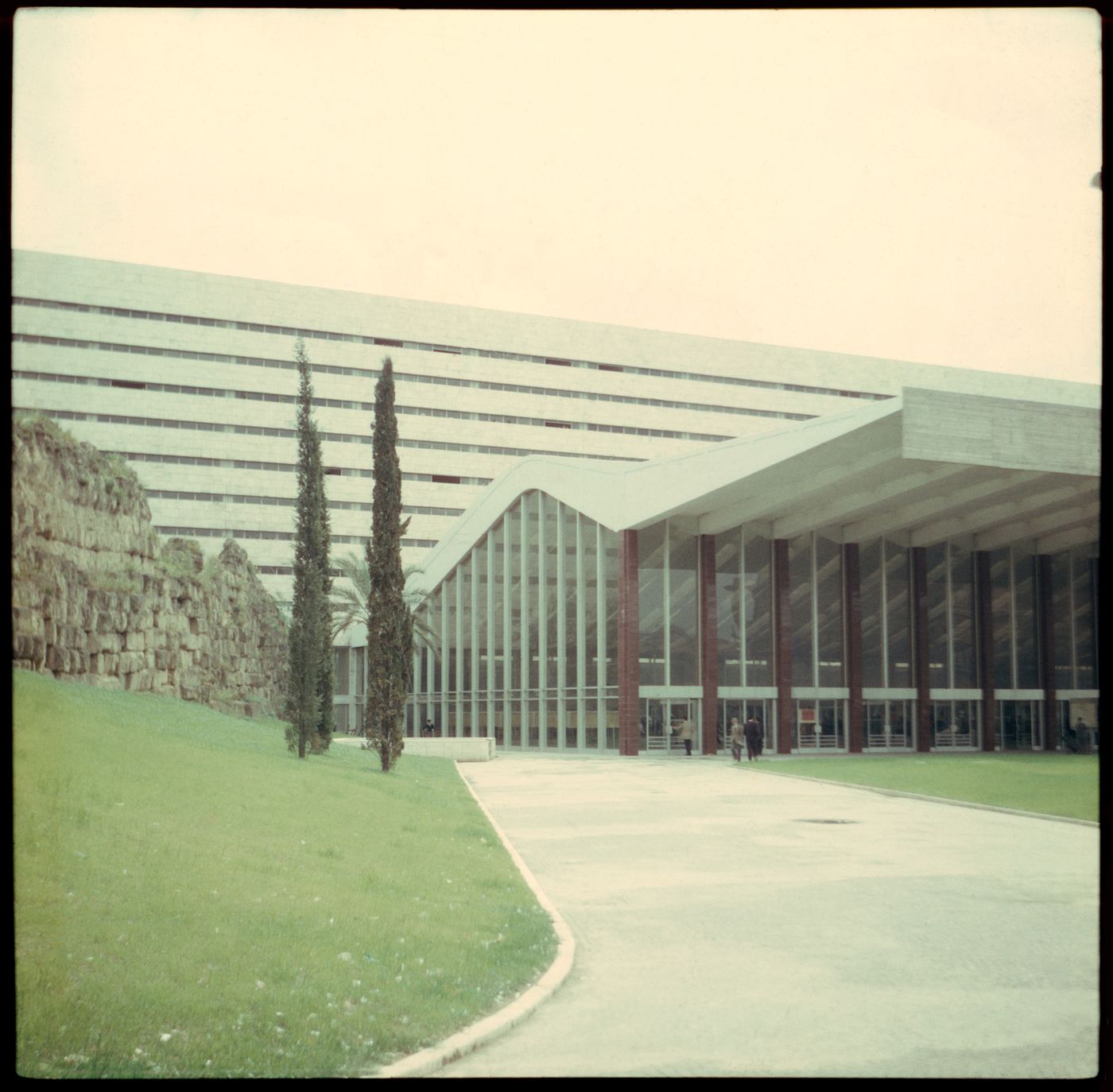 View of Roma Termini railway station, Rome, Italy