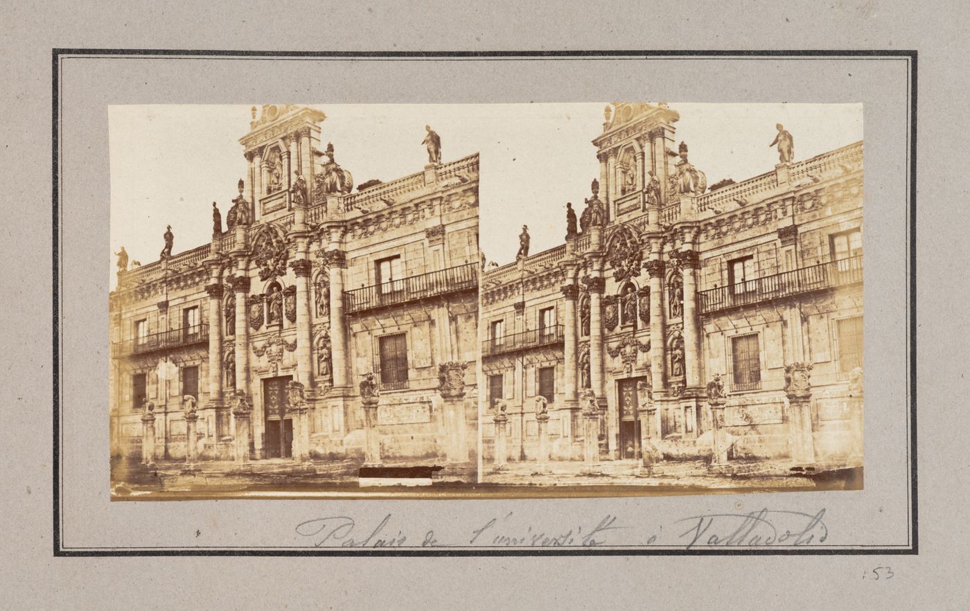 Palais de l'universite a Valladolid