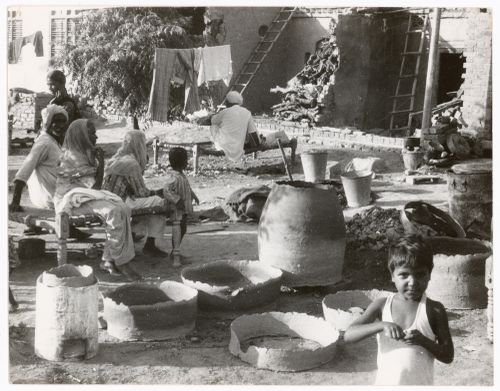 Photograph of Indian village likely near Chandigarh