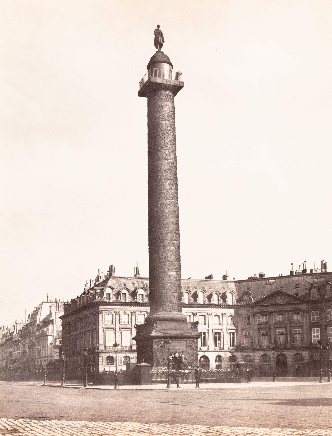 Plate from album ''Buildings, parks and streets of Paris, Versailles and environs, France''