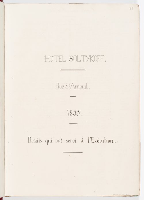 Title page; verso: Table of contents