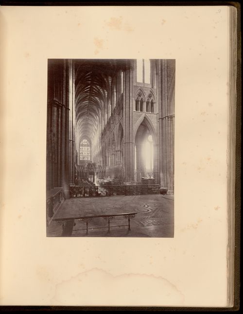 Plate from book ''The Abbey and Palace of Westminster''