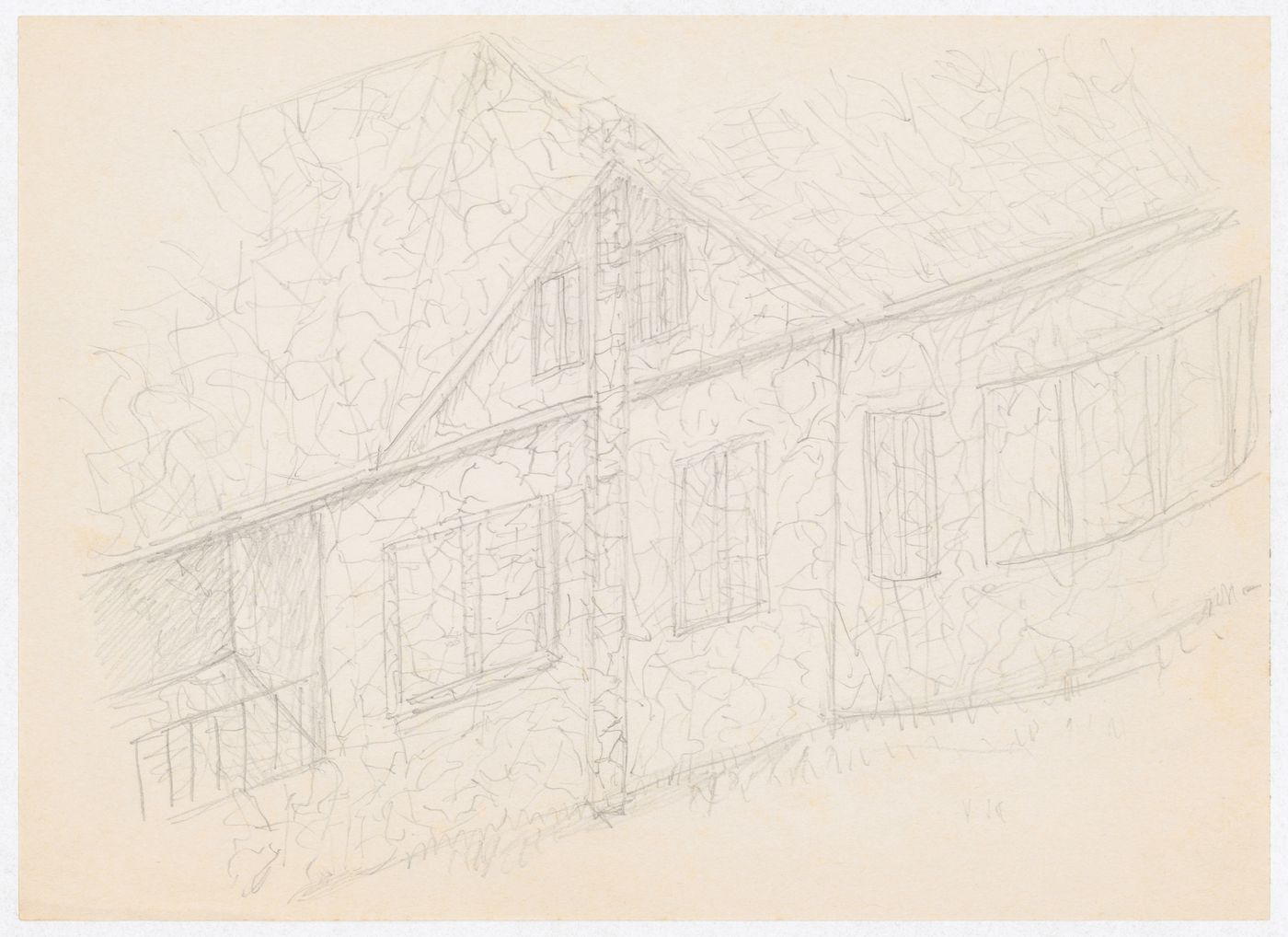 Perspective drawing for Clay House