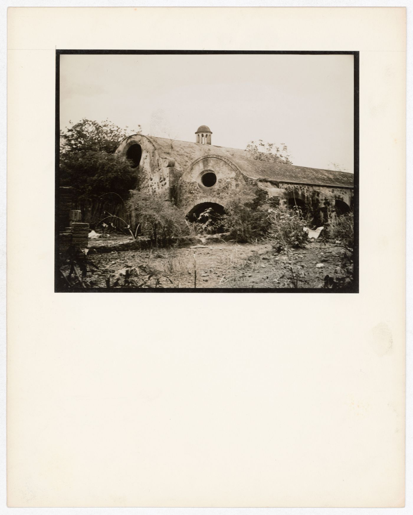 Partial view of a sugar mill, near Yautepec, Mexico