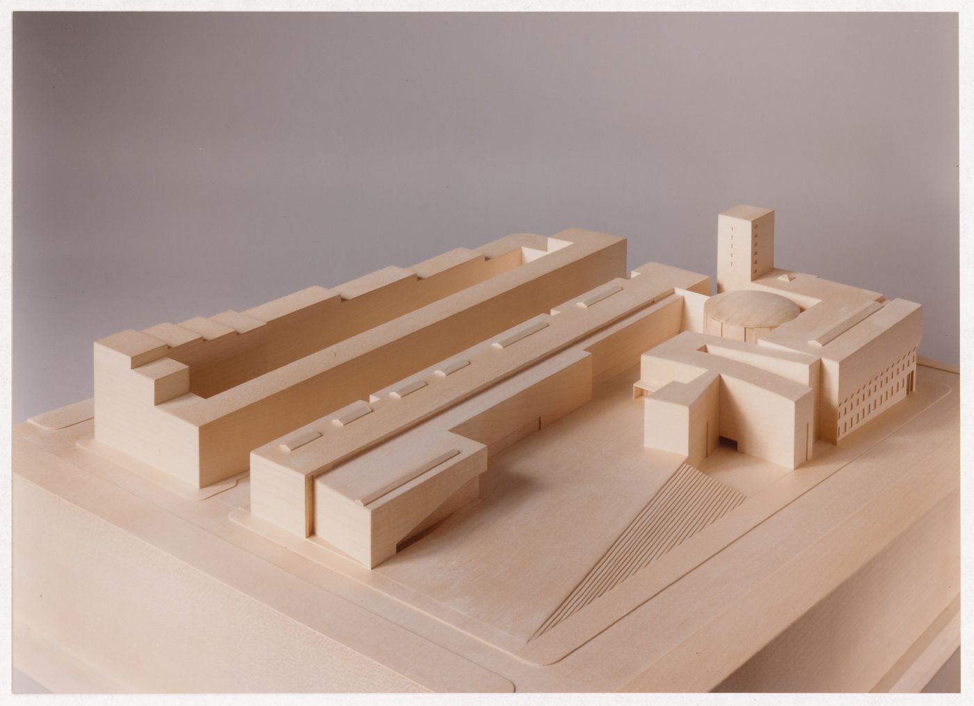 View of model for Centro Cultural de la Defensa - 1º Fase - 2º Fase, Madrid, Spain