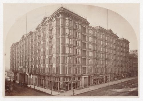 Façade of the Palace Hotel, San Francisco, California