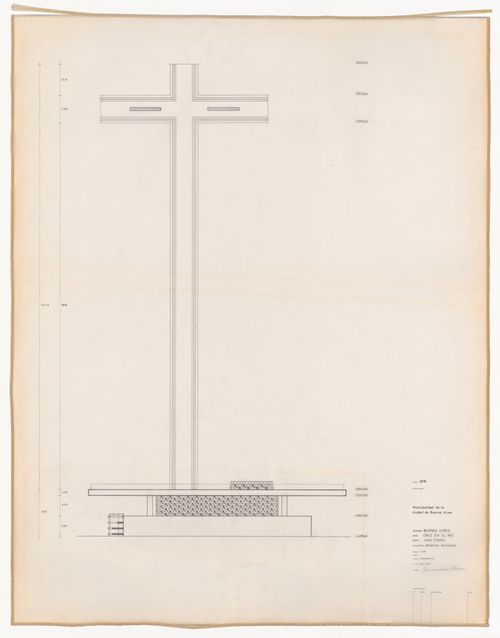 Front elevation for Cruz en el Rio de la Plata, Buenos Aires, Argentina
