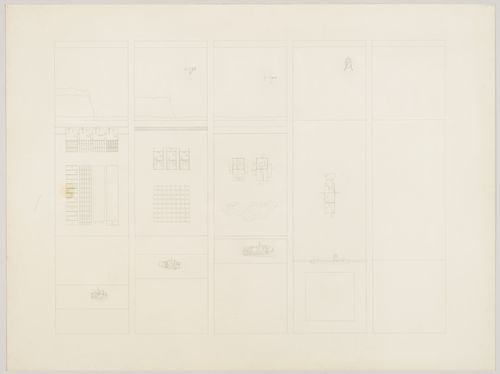 Presentation drawing for The Silent Witnesses