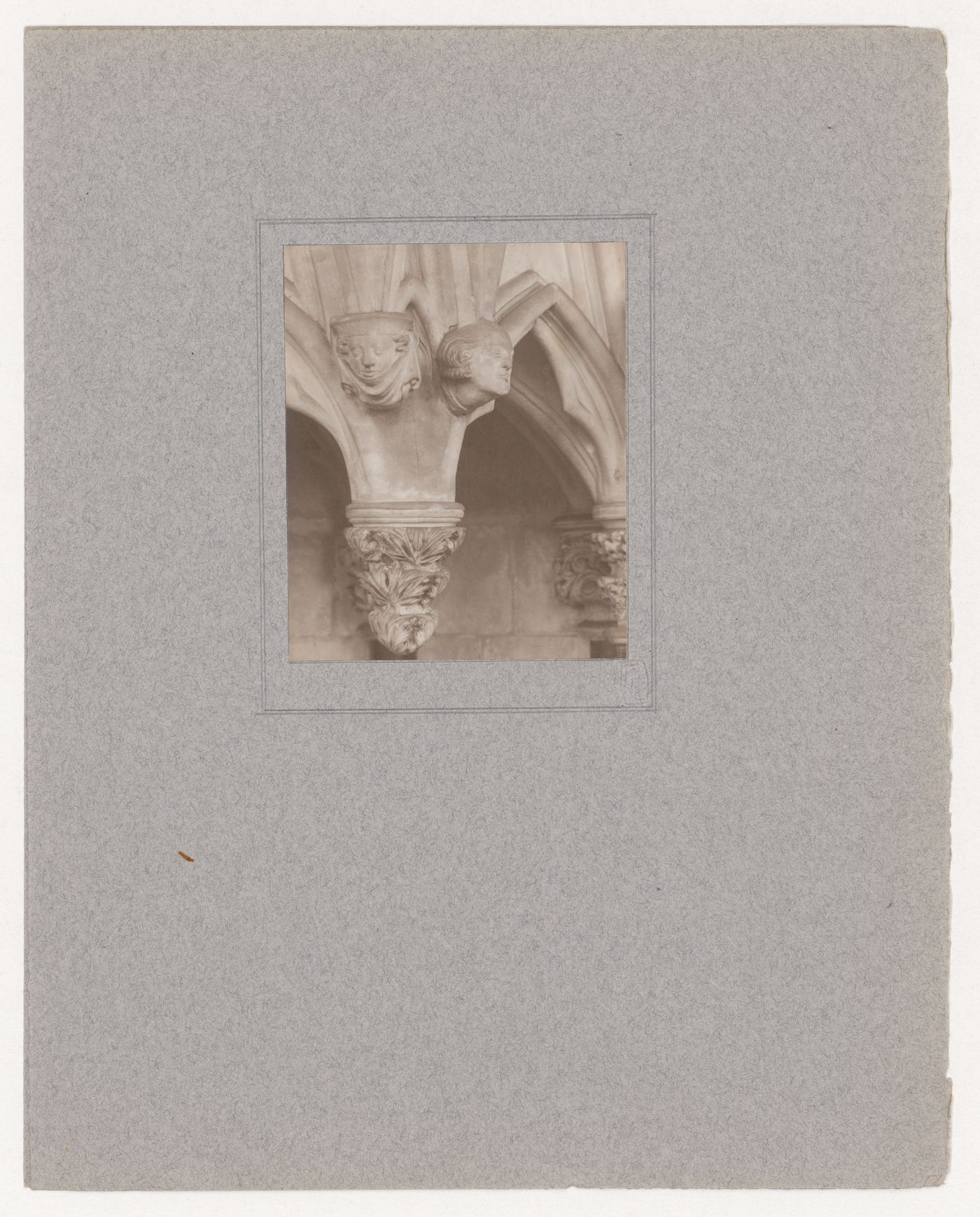 Plate from portfolio ''York Minster Chapter House''