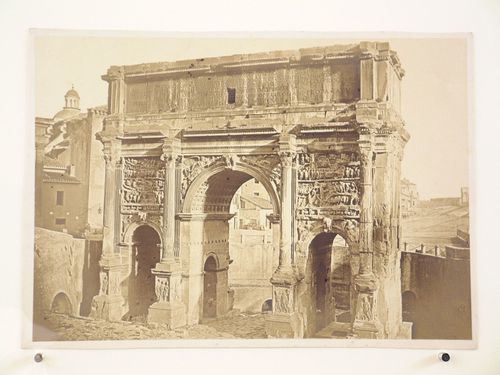 Arch of Septimus Severus, part of the Forum, Rome, Italy