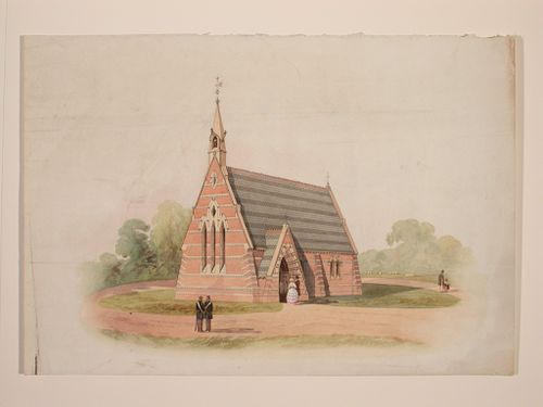Perspective of a country Chapel