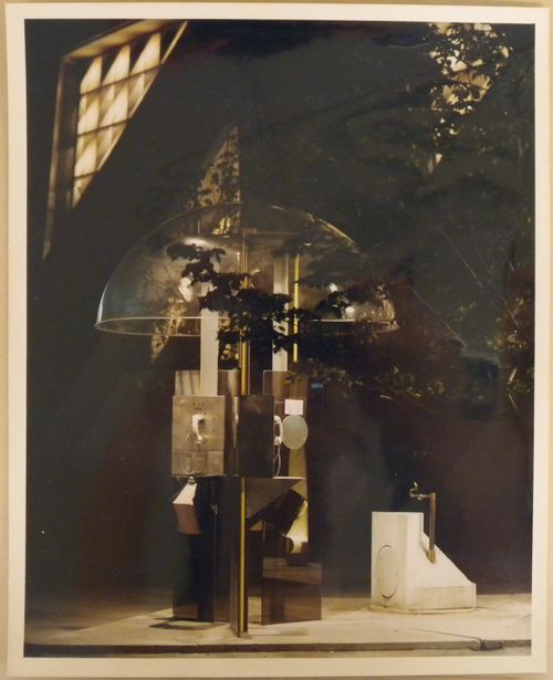 View of a telephone booth, Expo 67, Montréal, Québec