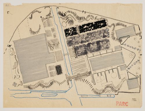 Parc de la Villette, Paris, France: site plan