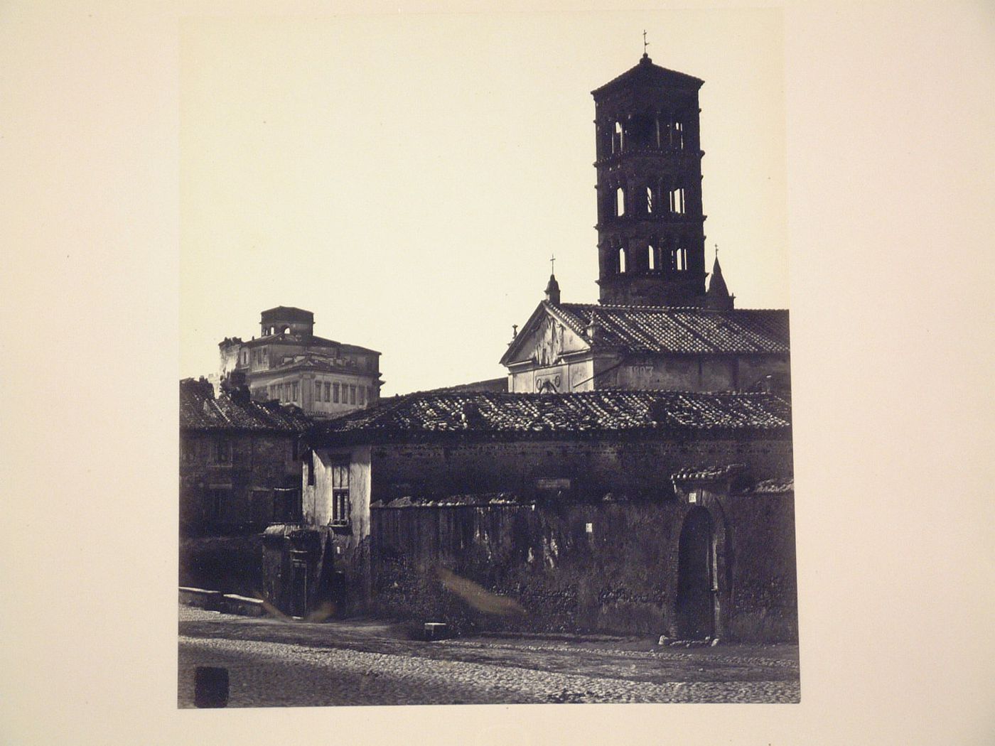 View of Santa Pudenziana, via Urbana, Rome, Italy