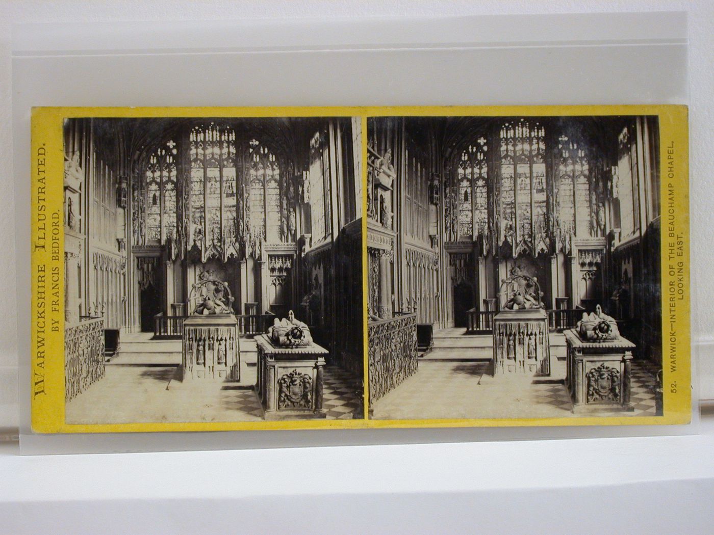 Warwick Illustrated. Warwick - interior of the Beauchamp Chapel, looking east.