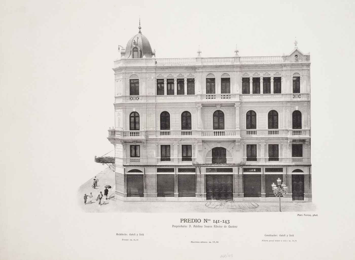 Plate from portfolio ''Avenida Central'', Brazil