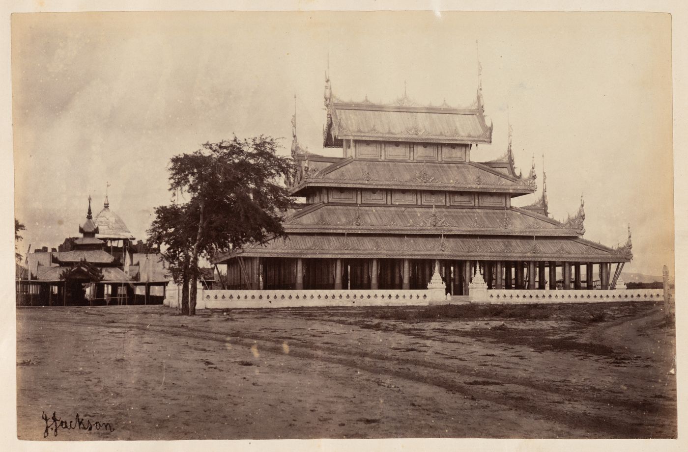 View of a temple [?], Pagan [?], Burma (now Myanmar)