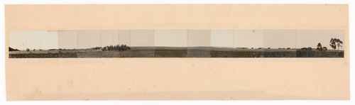 Panoramic view of the site for Casa en el campo, Partido de General Pueyrredón, Argentina