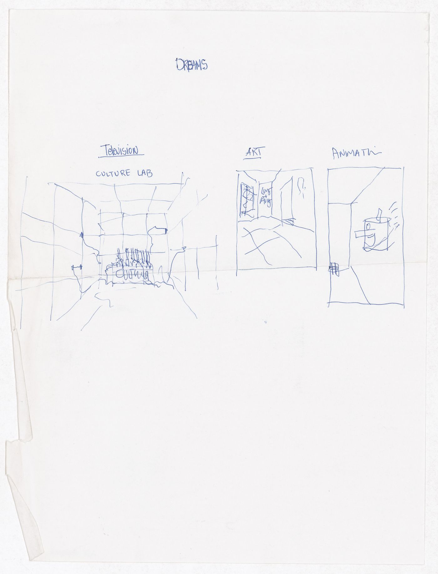 Sketch of projects by Brian Boigon