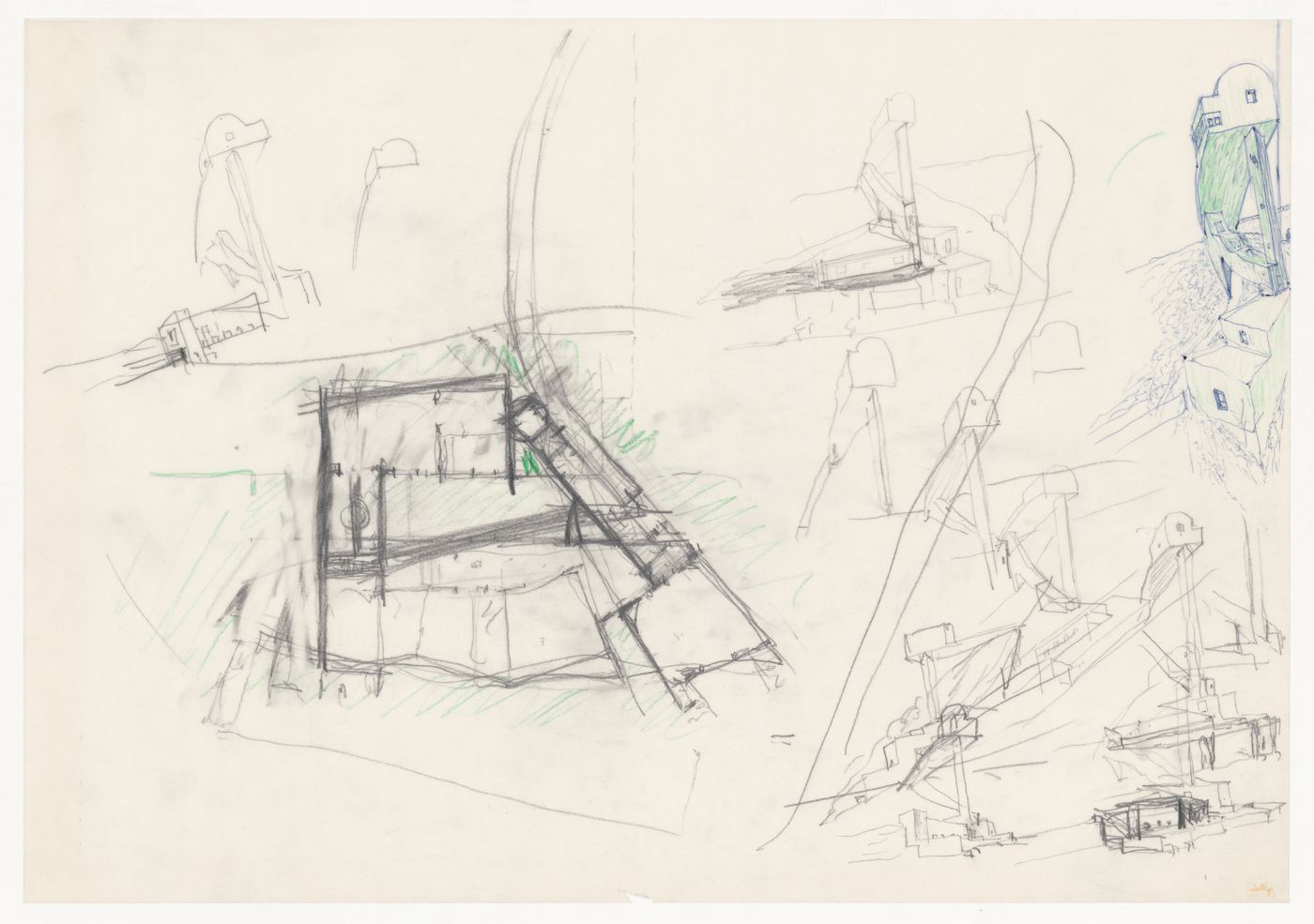 Sketches for Casa Mário Bahia [Mário Bahia house], Gondomar, Portugal