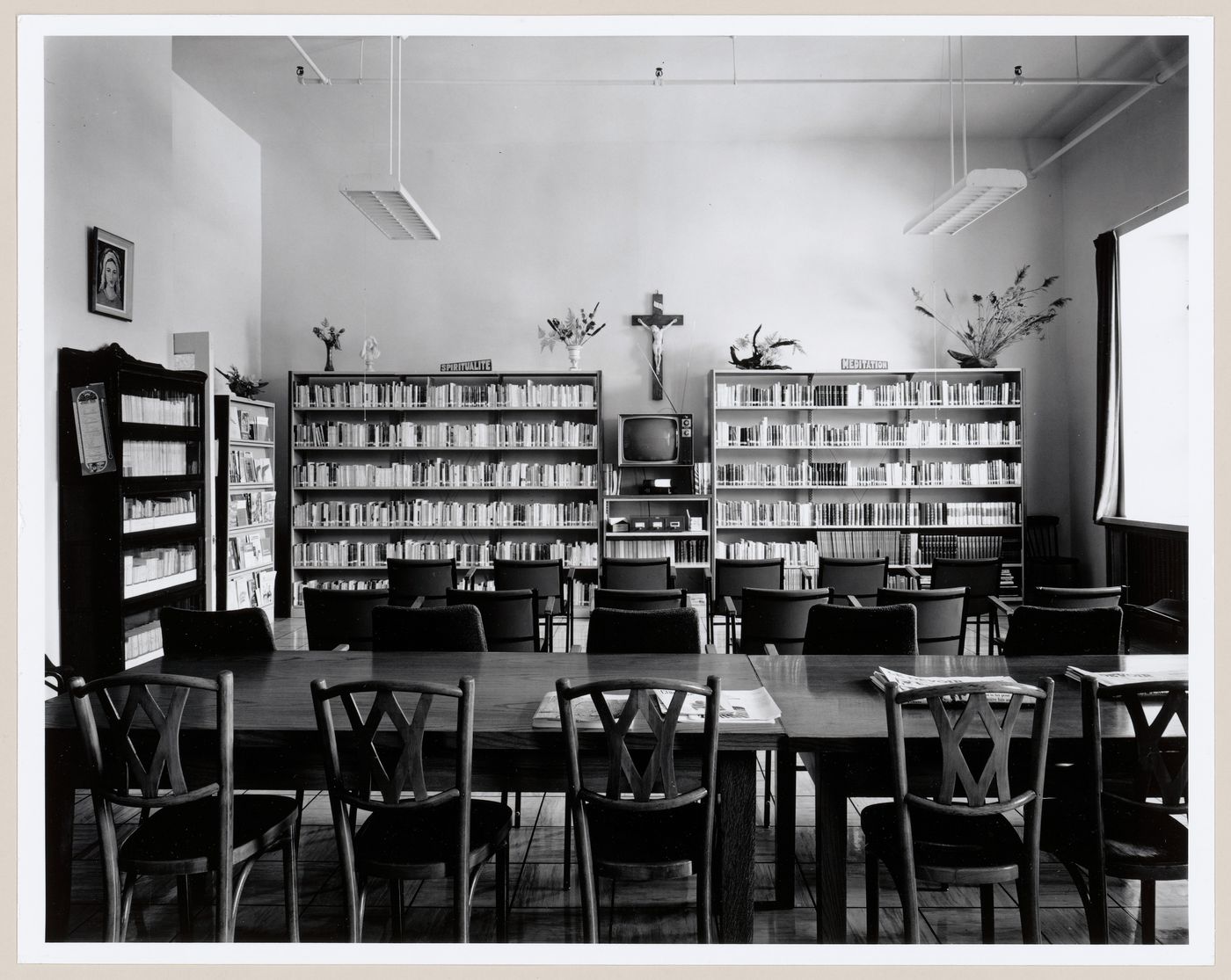 Library, Couvent Sainte-Anne, St. Joseph street, Lachine