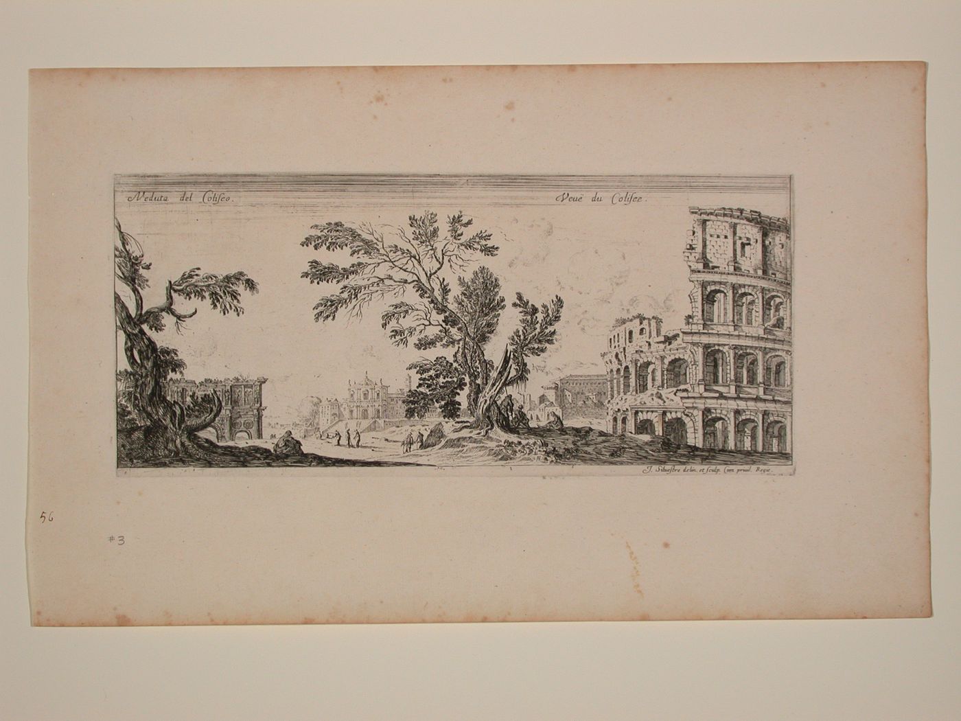 A view of the Colosseum, Rome