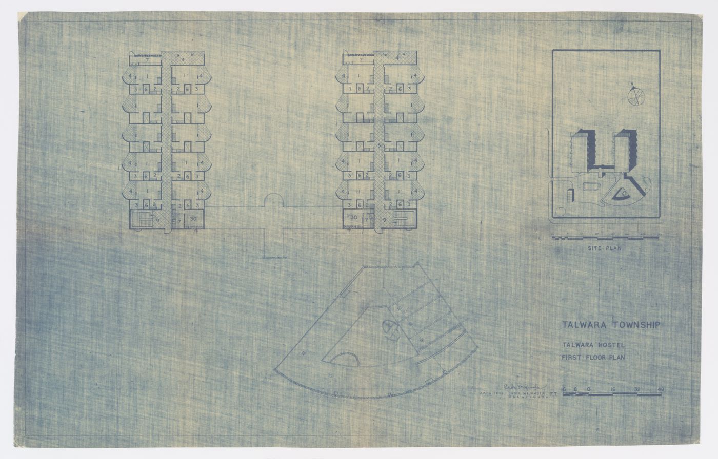 Plan for the Talwara Hostel in Talwara, India