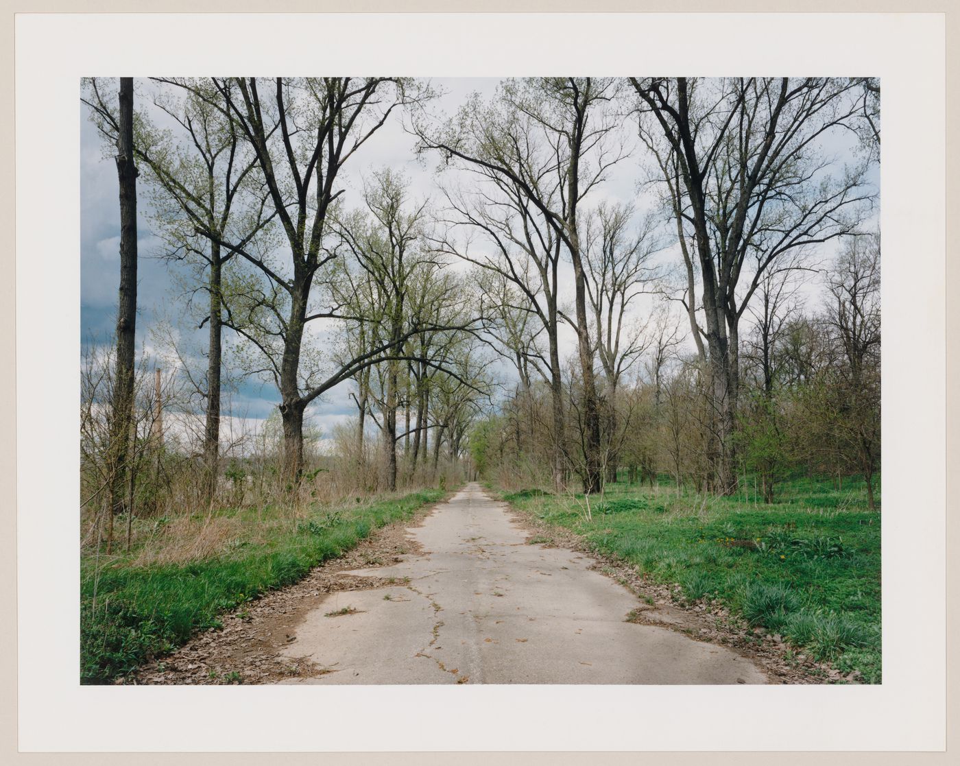 Viewing Olmsted: View of Road along Ohio River, Shawnee Park, Louisville, Kentucky