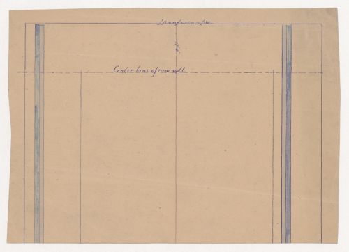Excavation plan for an unidentified building