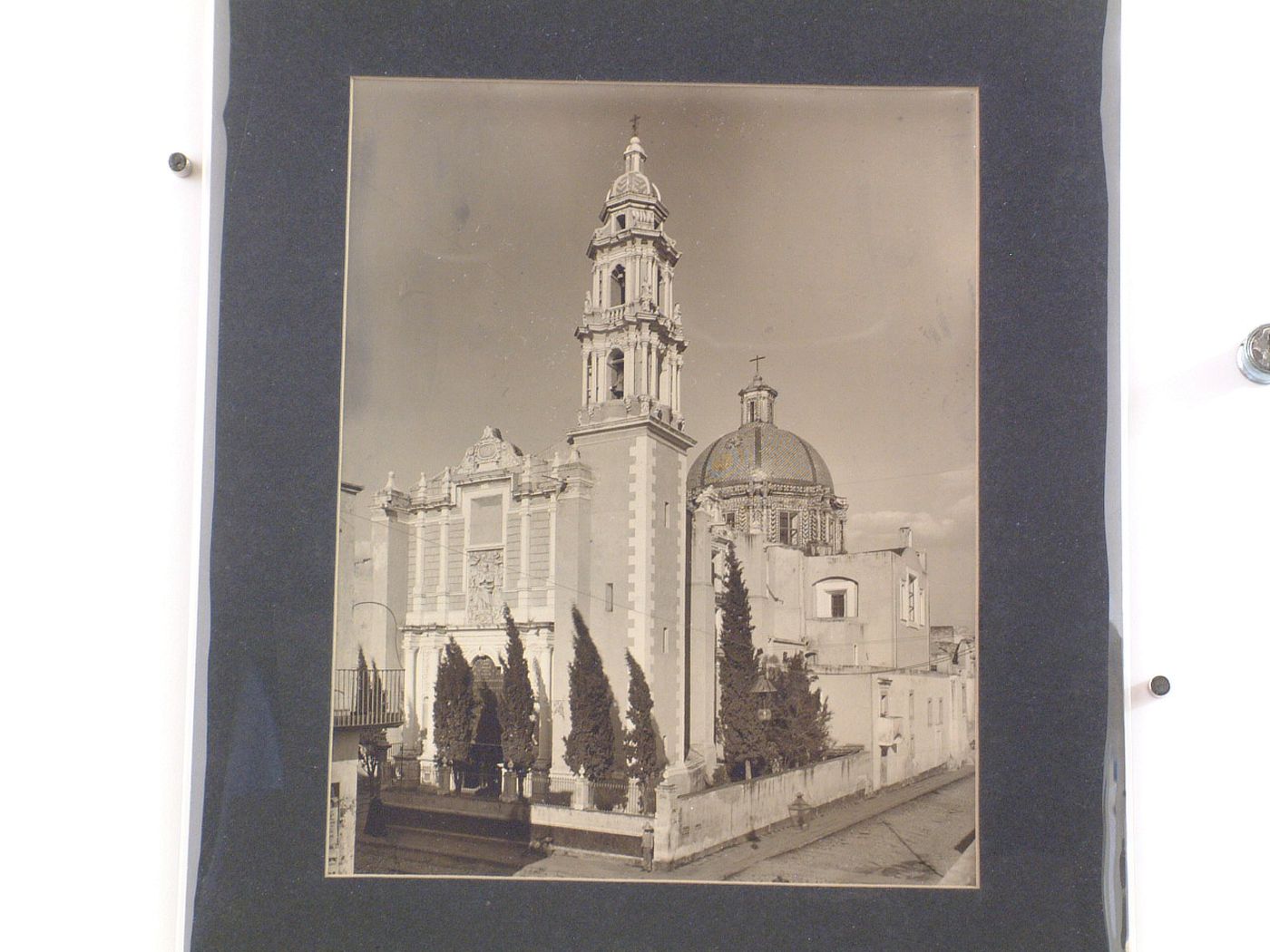 View of the Church of Nuestra Señora de la Soledad, Puebla, Mexico