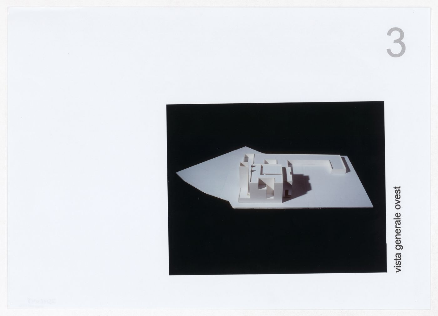 View of model for Igreja de Santa Maria do Rosário, Rome, Italy