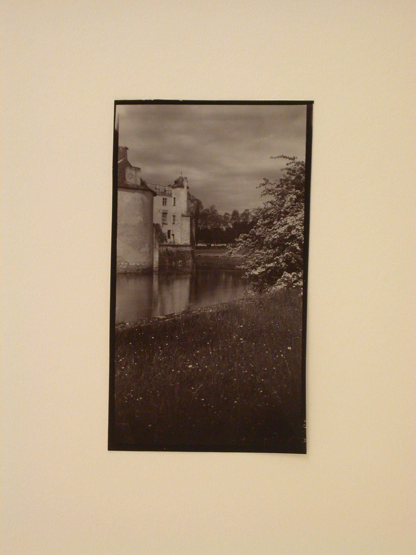 Partial view of the château de la Brède-Montesquieu, La Brède, France