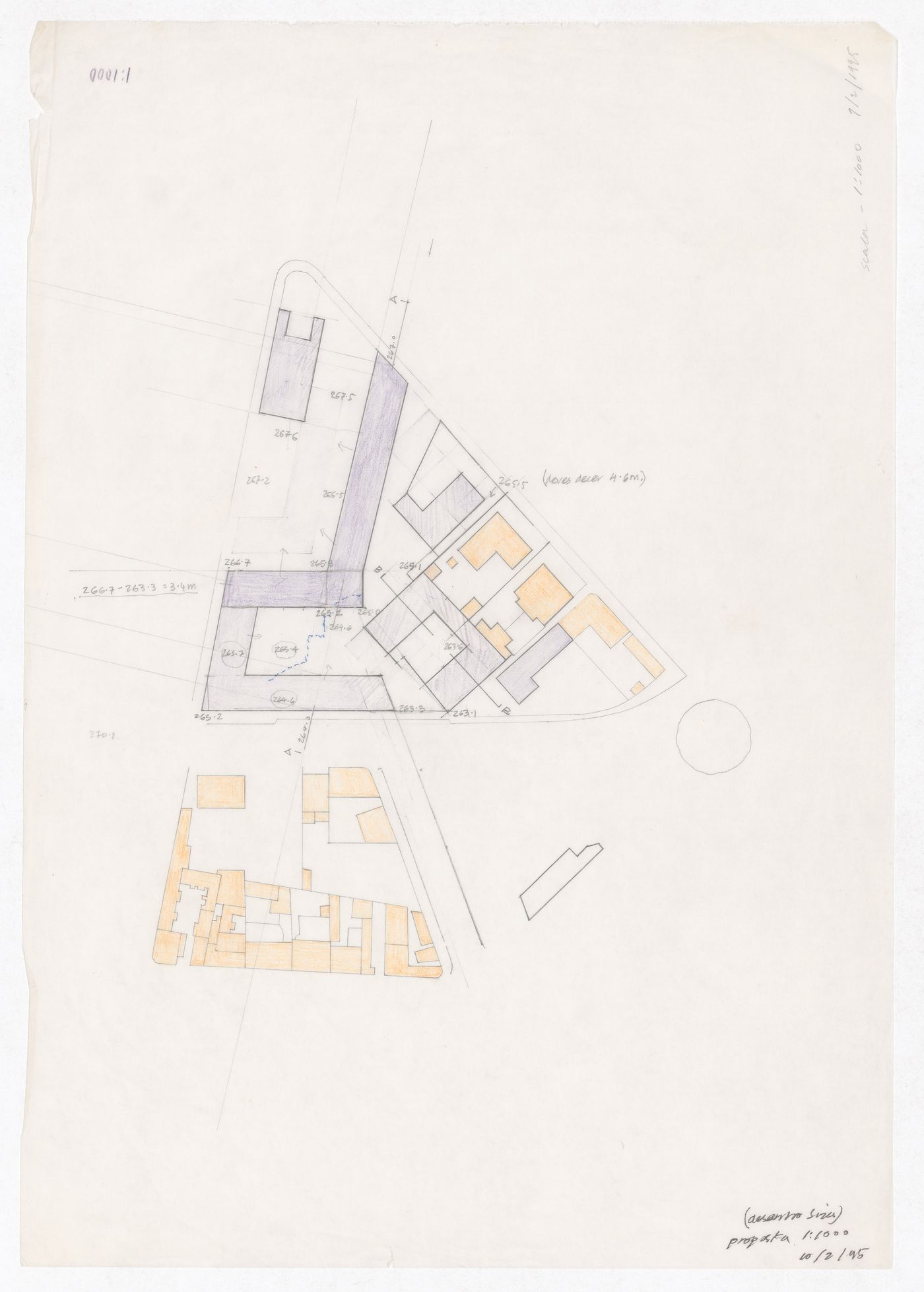 Plan for Plano de Pormenor do Rossio de São Brás, Évora, Portugal