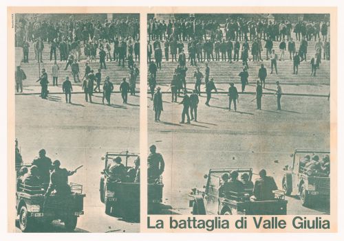 Poster from "Quindici" magazine (from the project file Urban park competition, Modena, Italy)