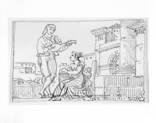 Imaginary view of Rome