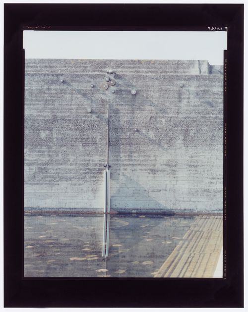 Looking southwest, Carlo Scarpa's Tomba Brion, San Vito d'Altivole, Italy