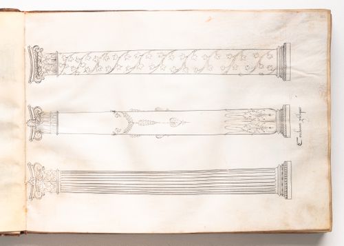 Designs for three Composite, or, "Italic" columns