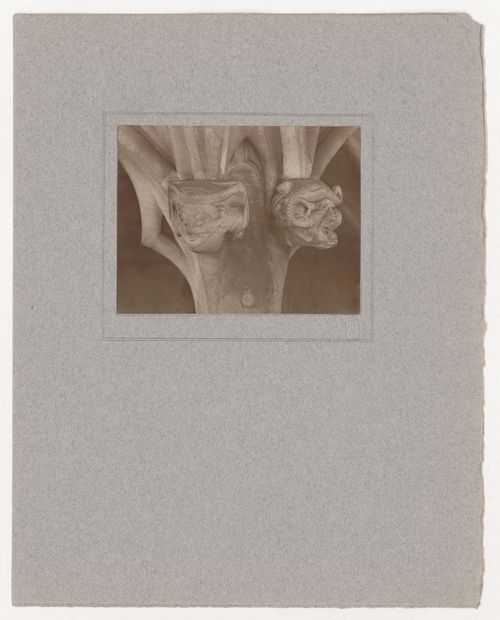 Plate from portfolio ''York Minster Chapter House''