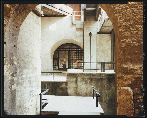 View of walkways and a gallery, Museo di Castelvecchio, Verona, Italy