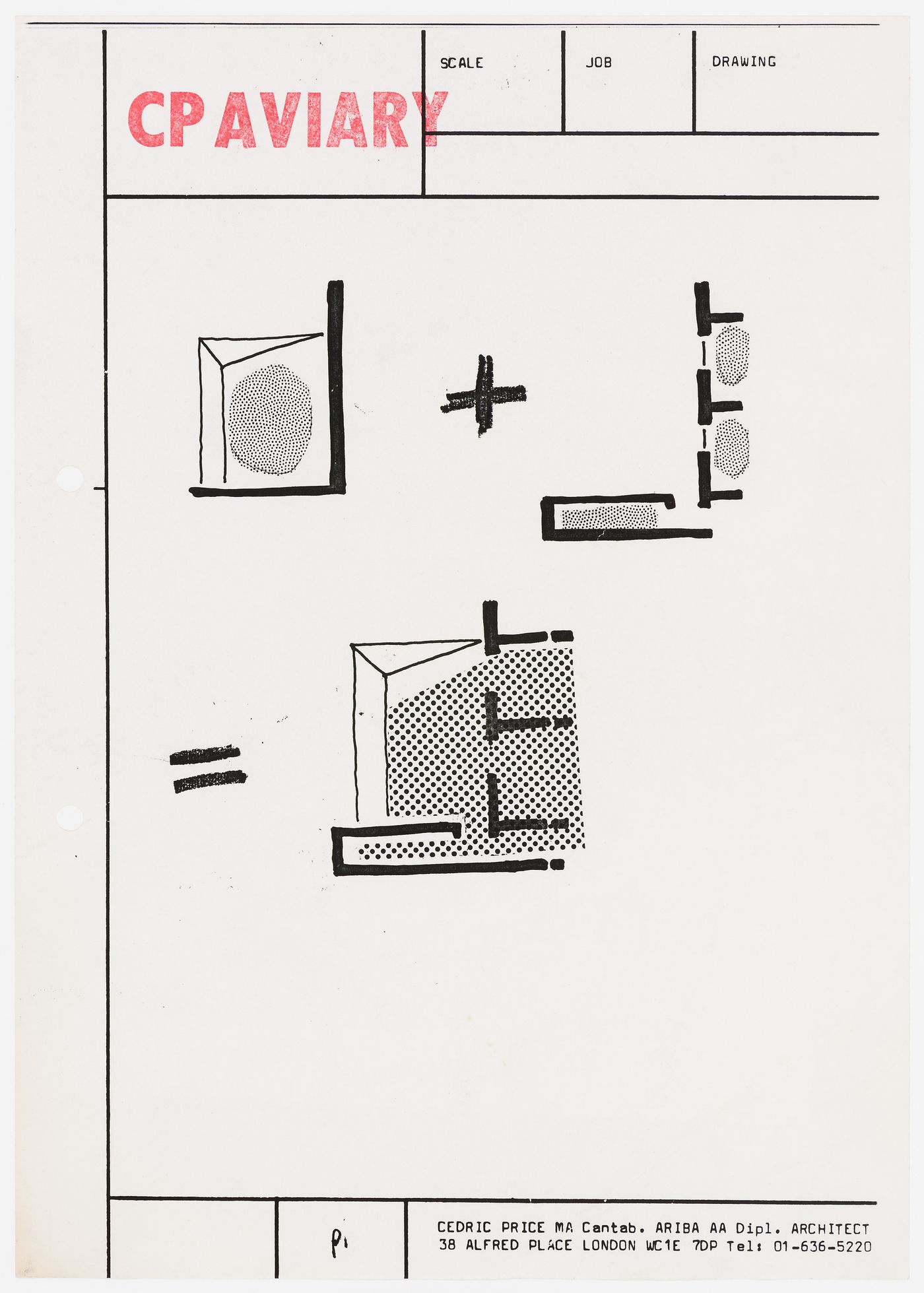 CP Aviary: conceptual drawing