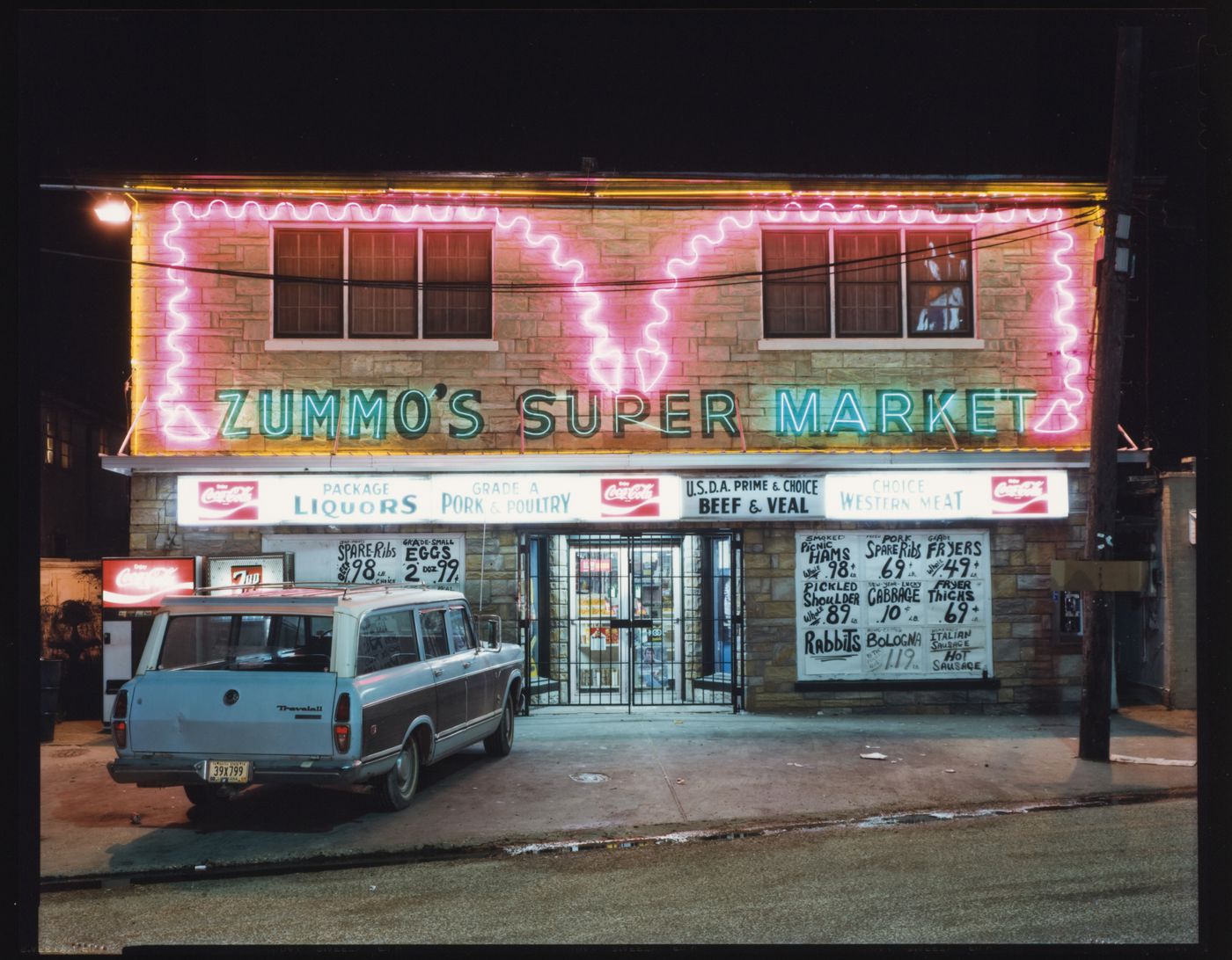 Zummo's Supermarket. Metairie, Louisiana. 1979